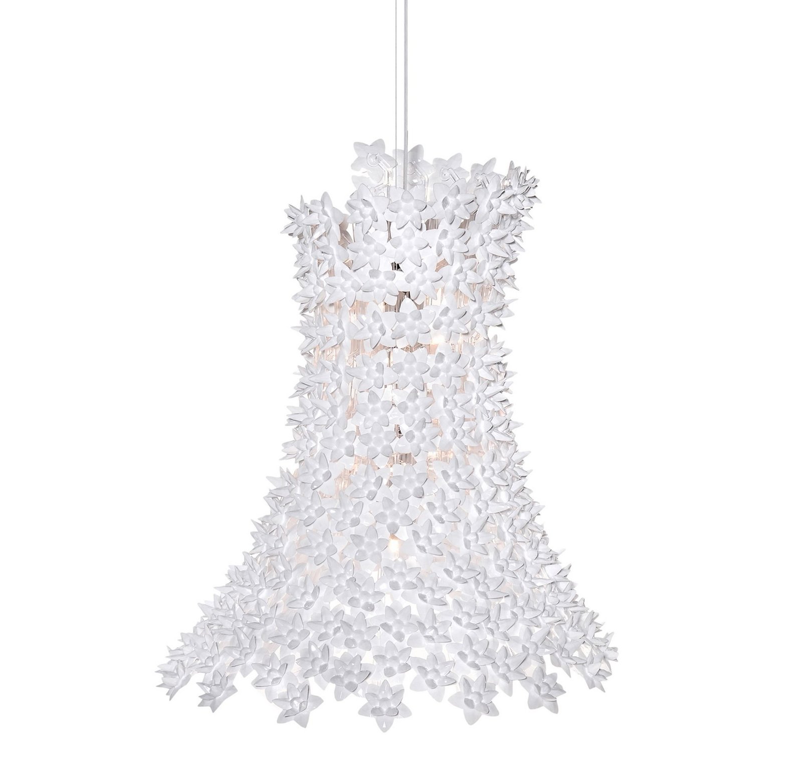 Bloom Lampada a Sospensione Bianco - Kartell