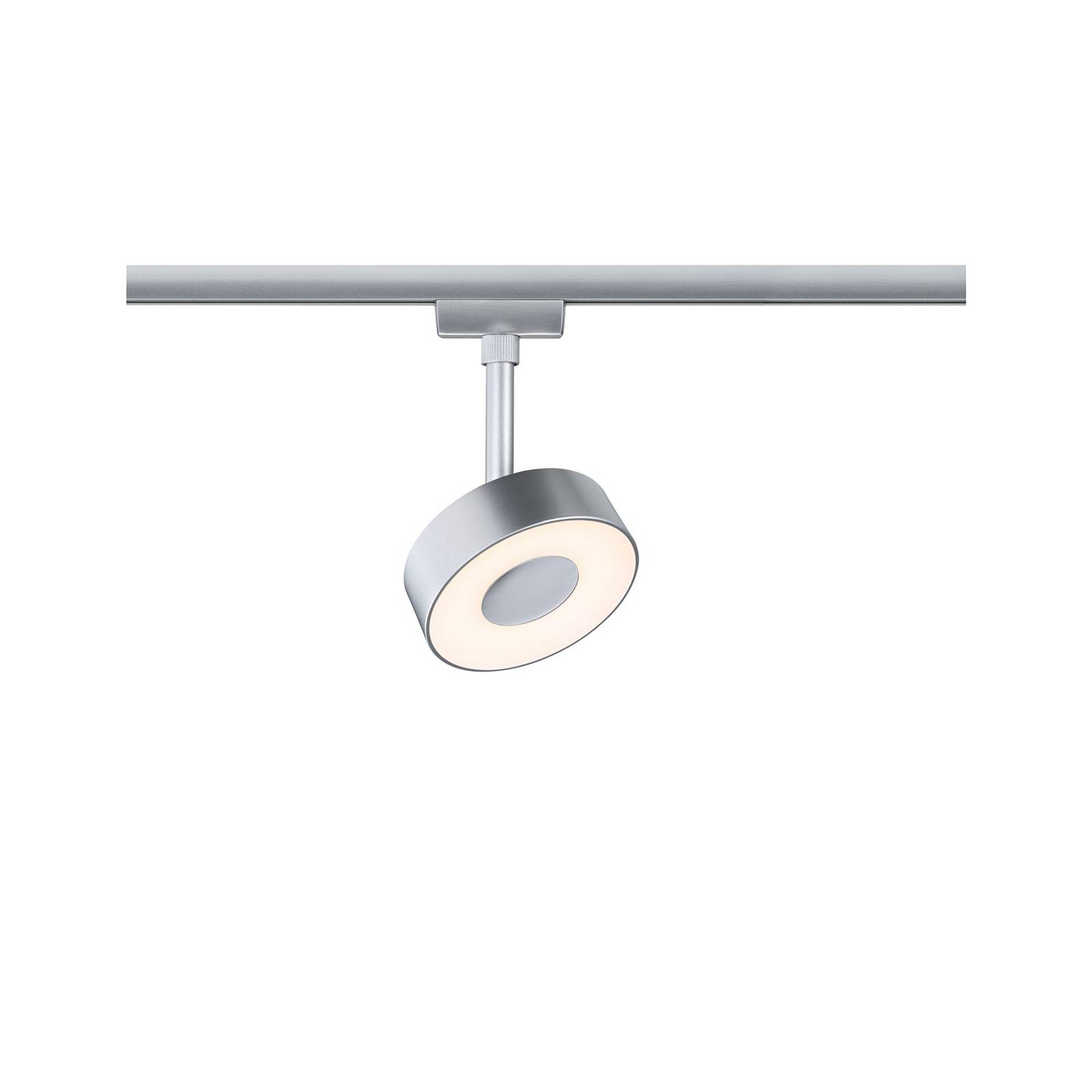 95587 URail led Schienenspot Circle 160lm 5W 3000K dimmbar 230V Chrom matt - Paulmann