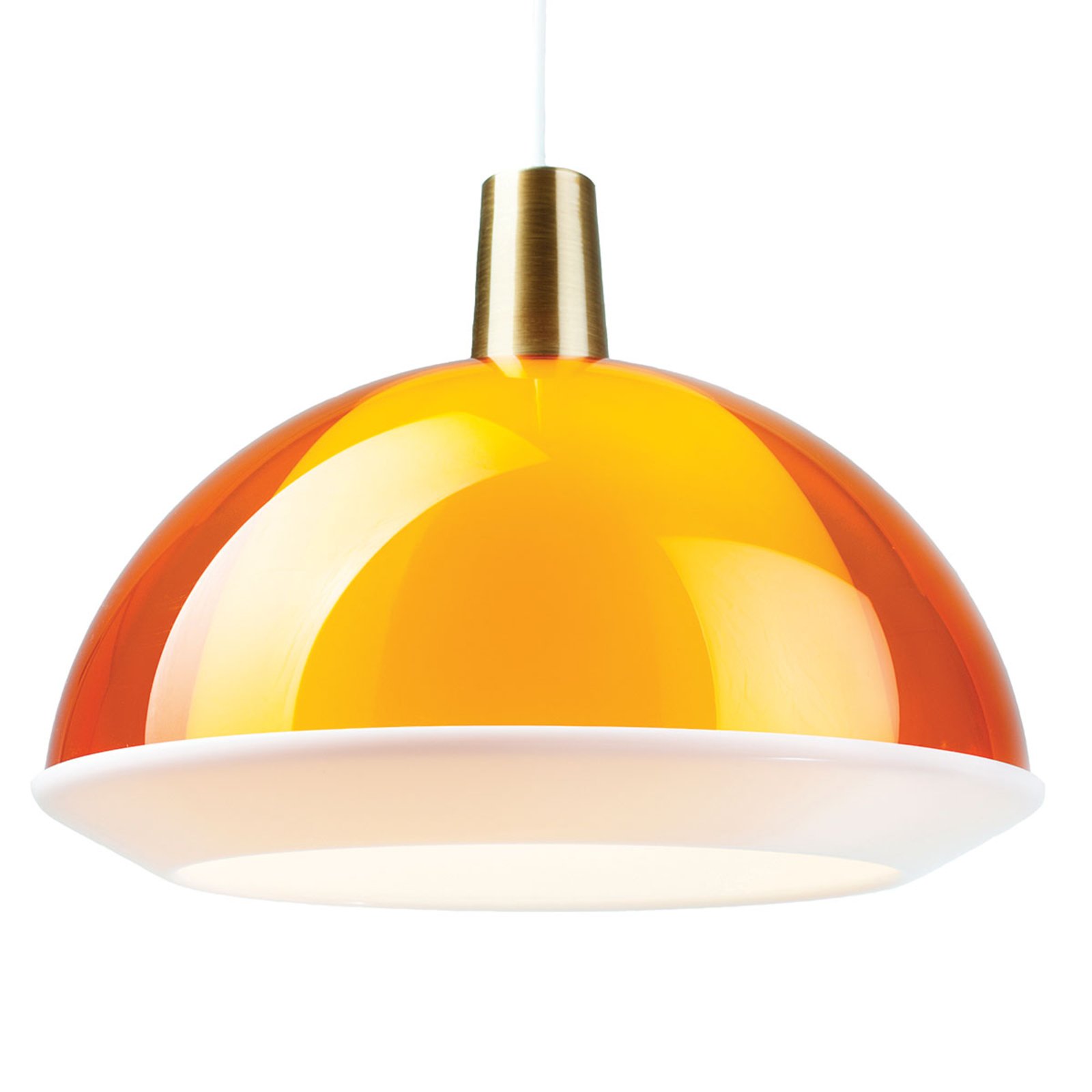 Závěsné svítidlo Innolux Kuplat 400 40 cm oranžové