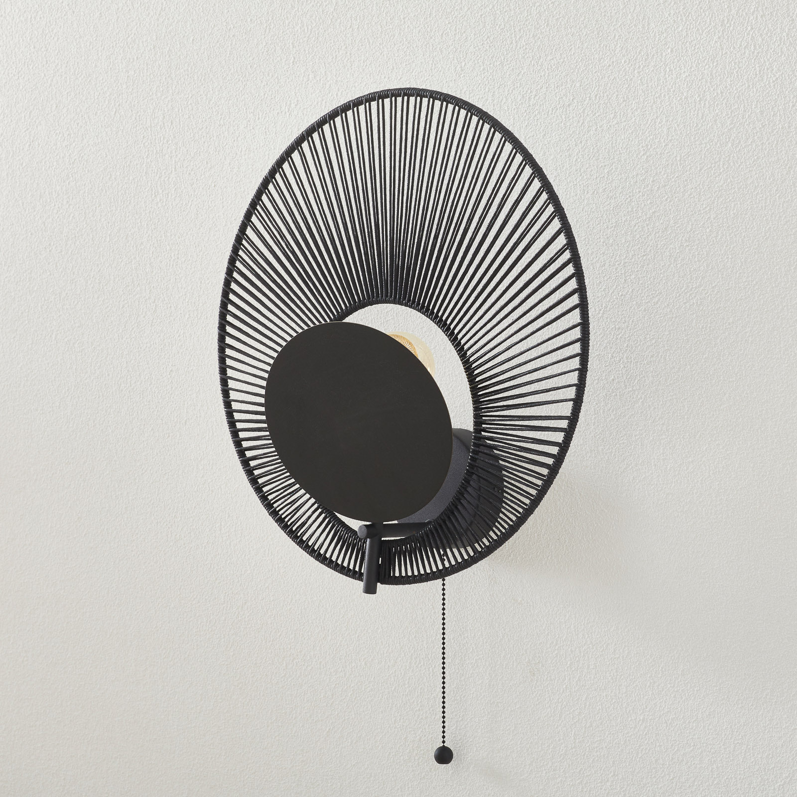 Forestier Oyster Design-Wandleuchte mit Schalter