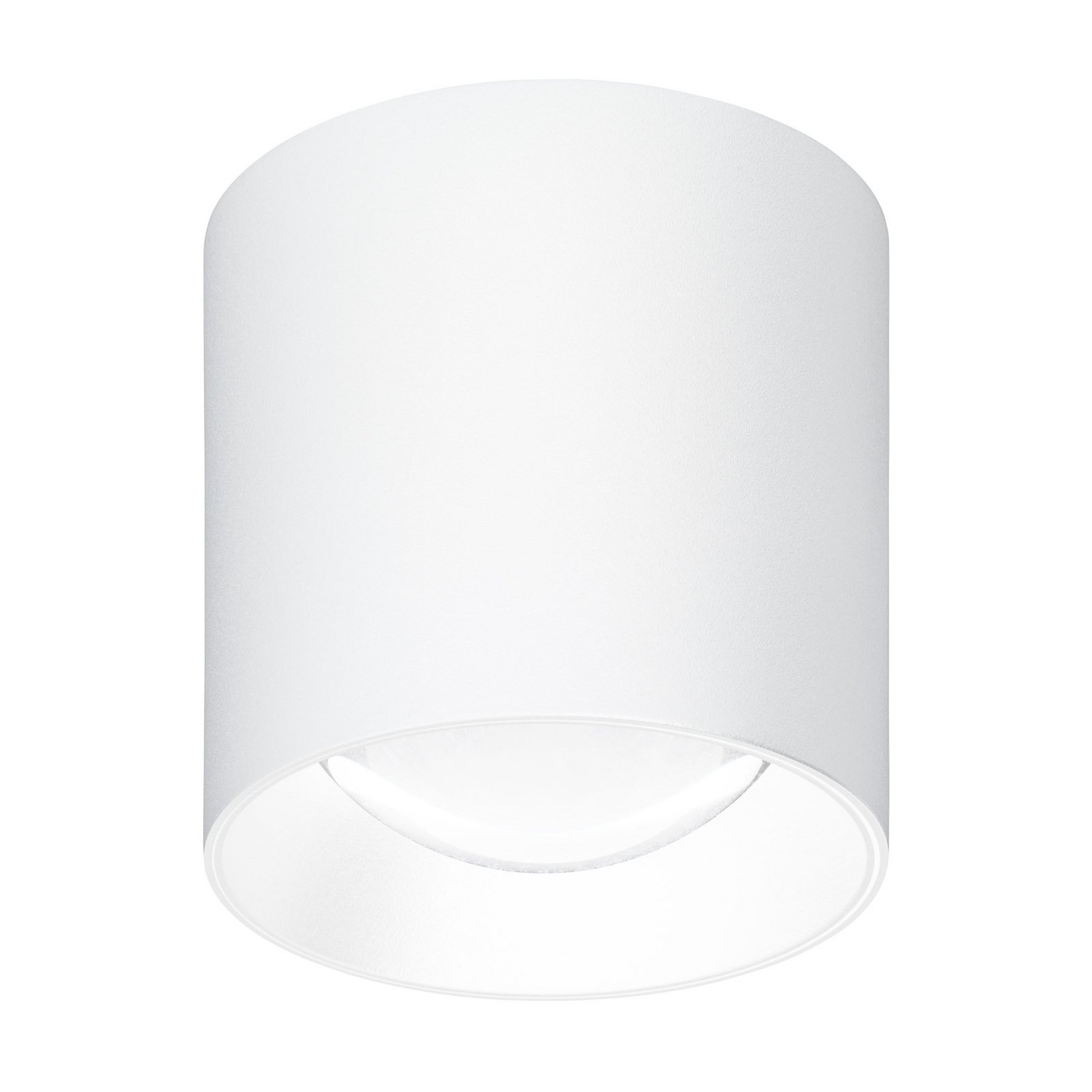 LED venkovní stropní svítidlo 5174, bílé, 9 cm, kov, IP54, CCT