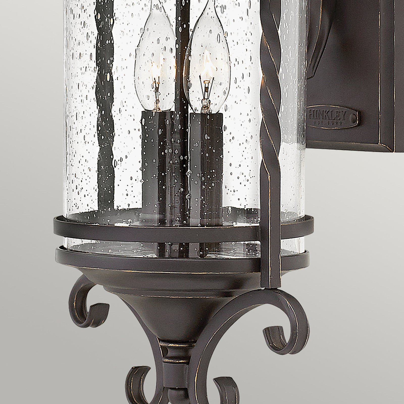 Vonkajšie nástenné svietidlo Casa M, tvar lucerny
