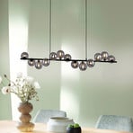 Schöner Wohnen viseča svetilka Dubai, dimno steklo, 13-žarnicna, G9