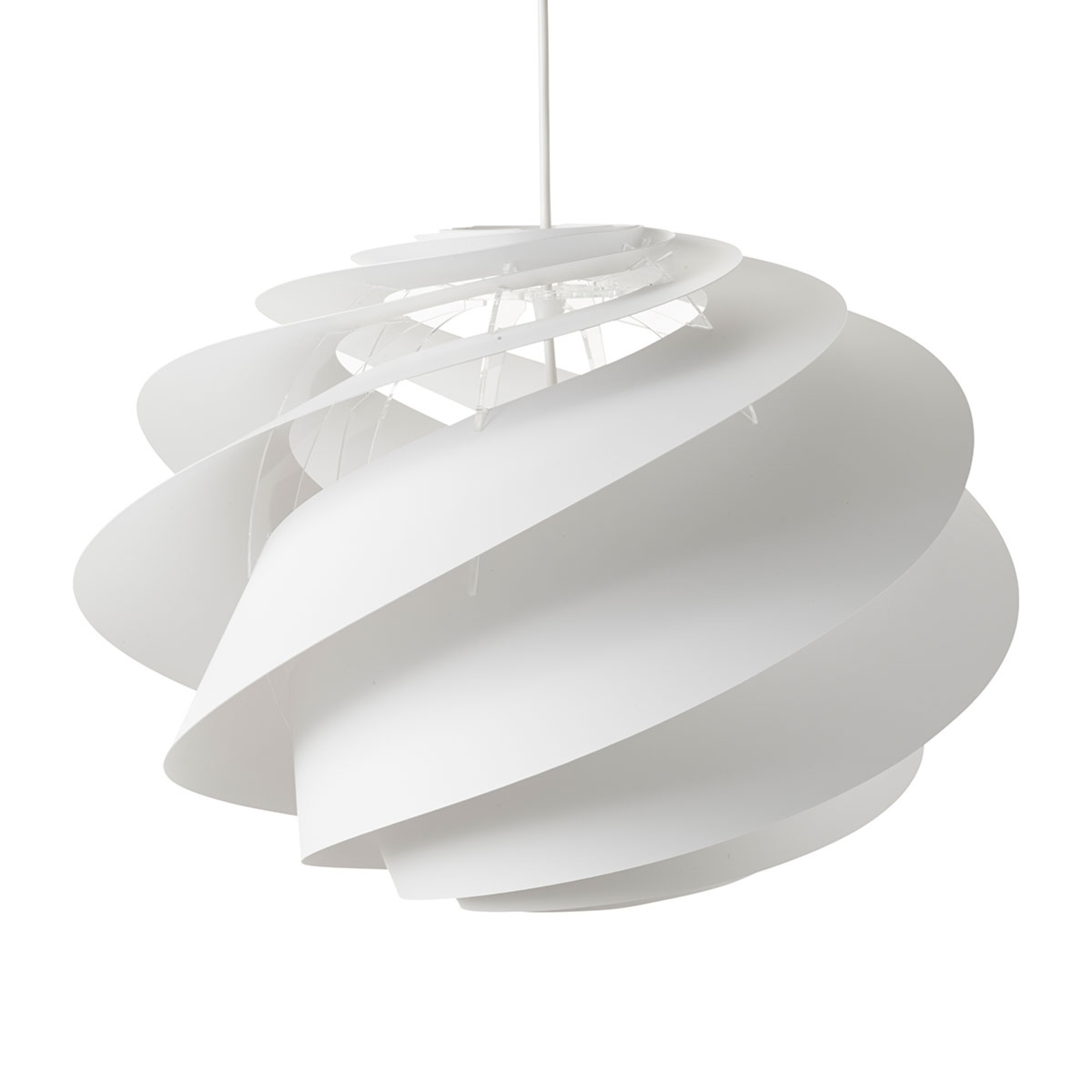LE KLINT Swirl 1 - suspension de designer blanche