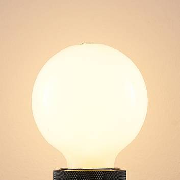 Lampadina LED E27 8W G80 2.700K dimming, opale