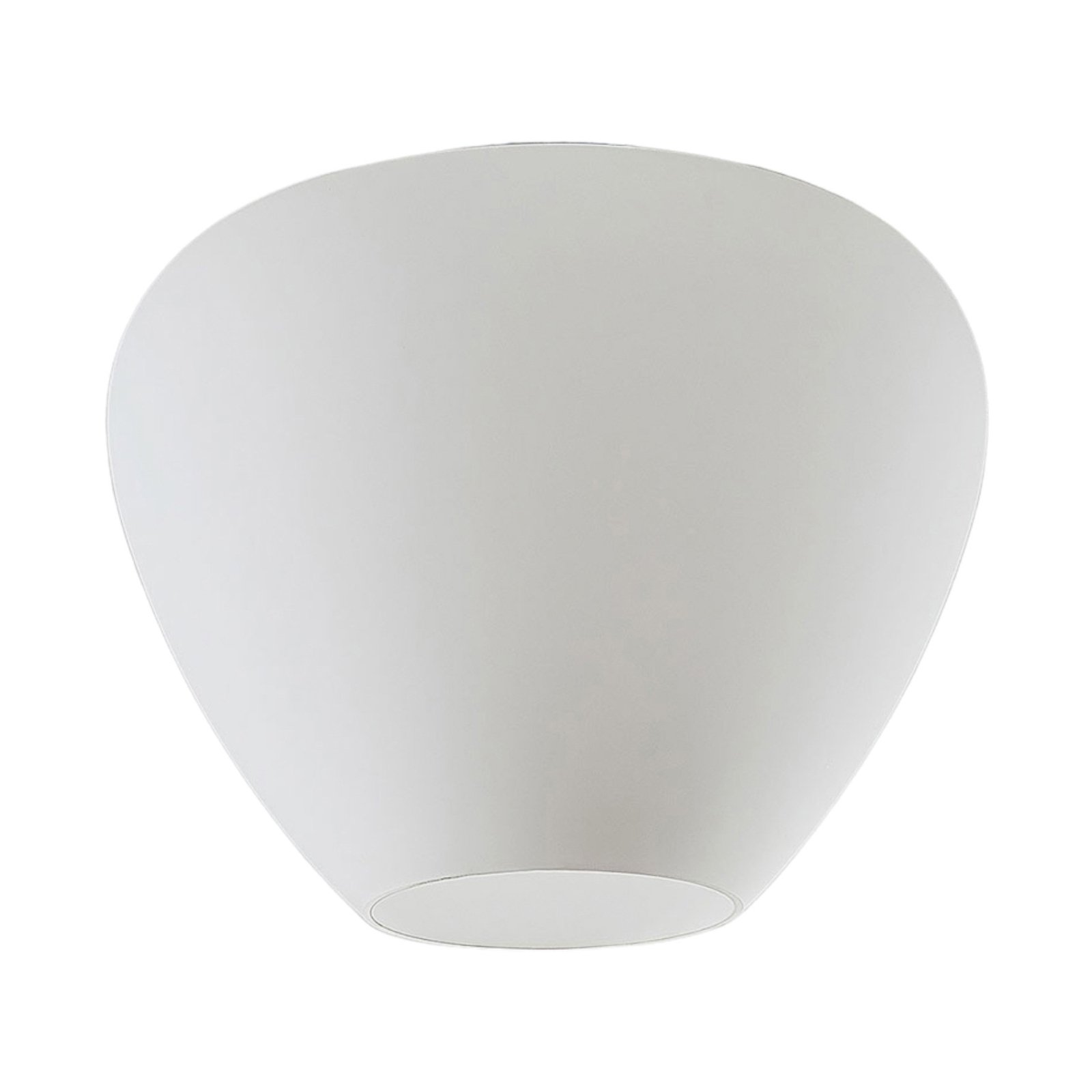 Lindby Deckenlampe Bibiane, opalweiß, Glas, Ø 38 cm, E27