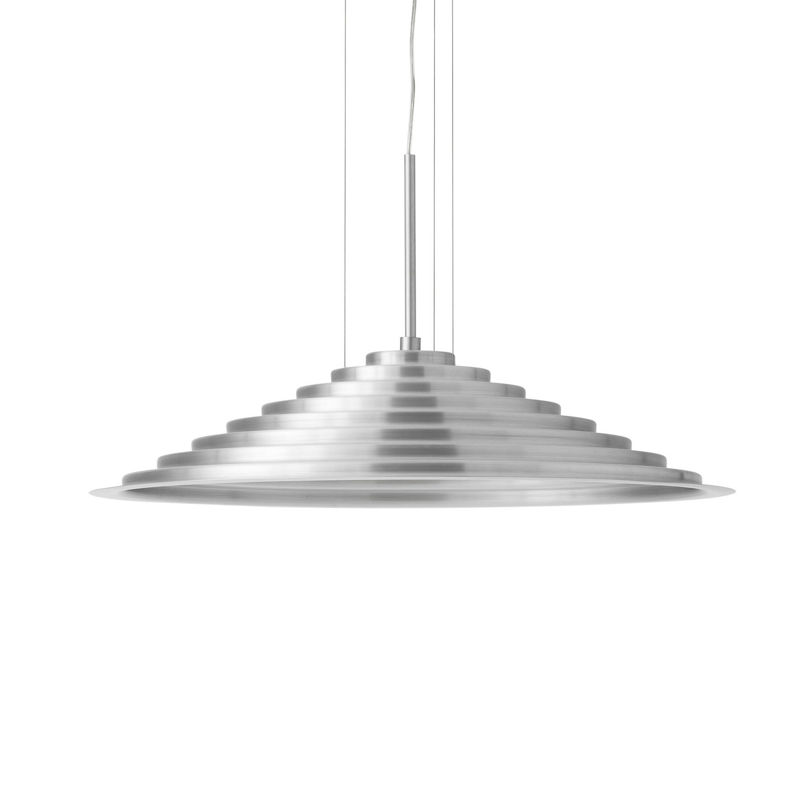 Chancery LED-riippuvalaisin, Ø 75 cm, alumiinivärinen - Audo