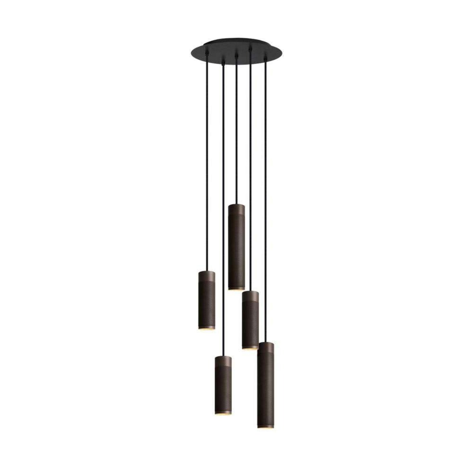 Patrone Cluster 5 Lustră Pendul Bronzed Alamă - Thorup Copenhagen