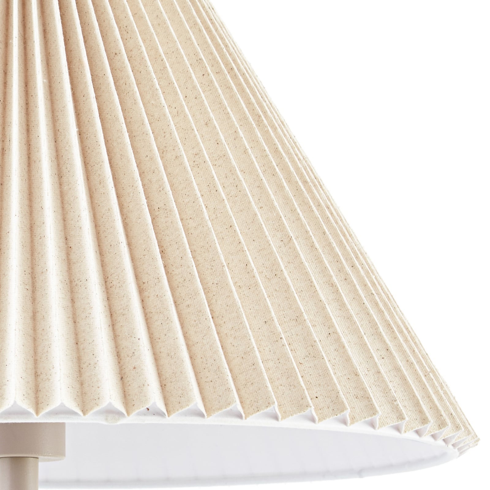 Nola gulvlampe Percy, beige, høyde 155 cm, lin Nola gulvlampe Percy, beige, høyde 155 cm, lin