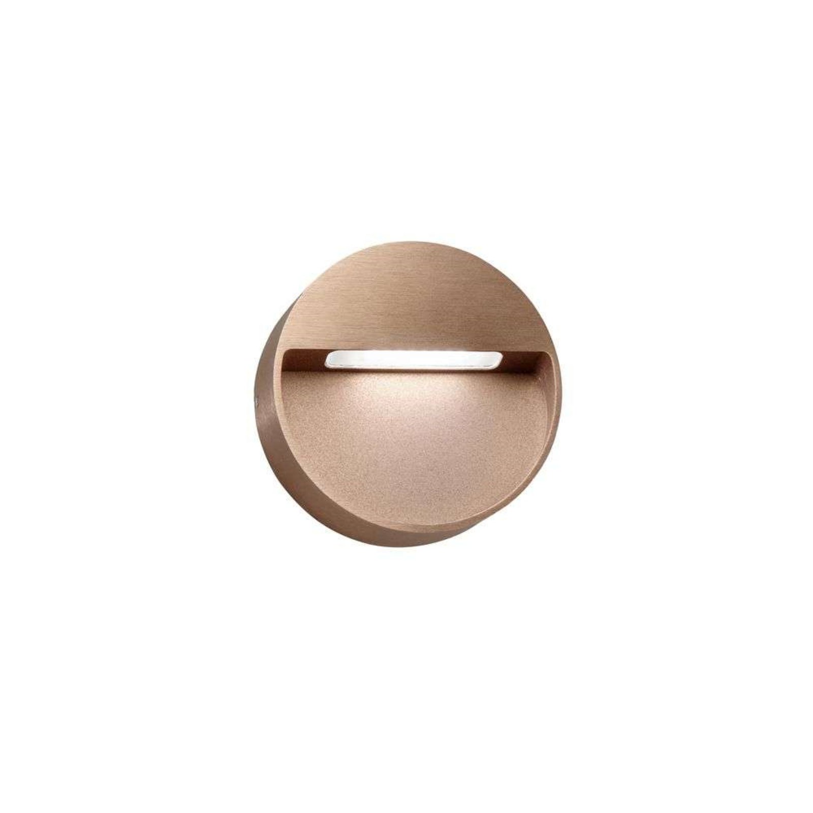 Serious 1 Aplique de Pared IP54 2700K Oro Rosa - LIGHT-POINT