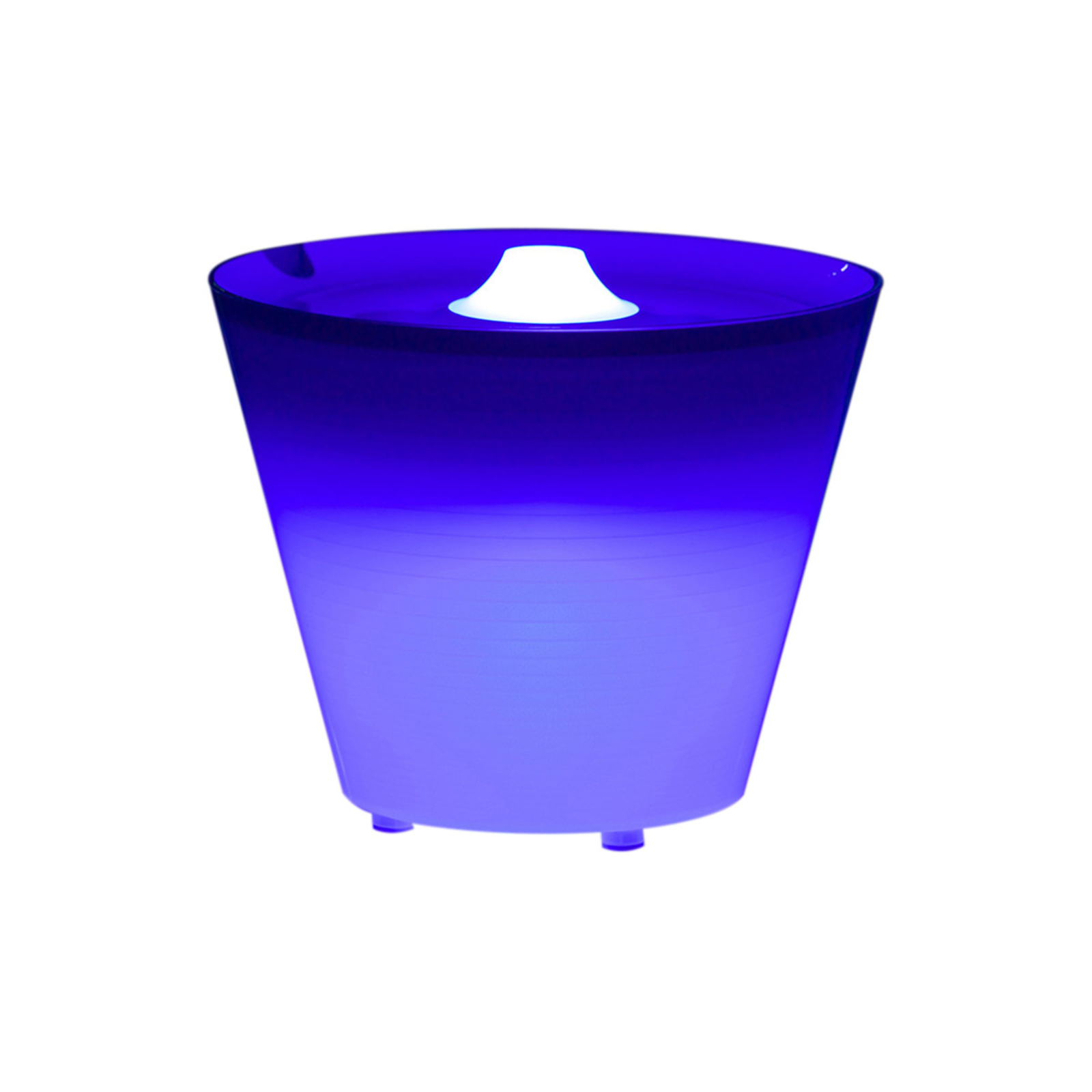 Multipot+ Portable Lampe de Table Glossy White - Rotaliana