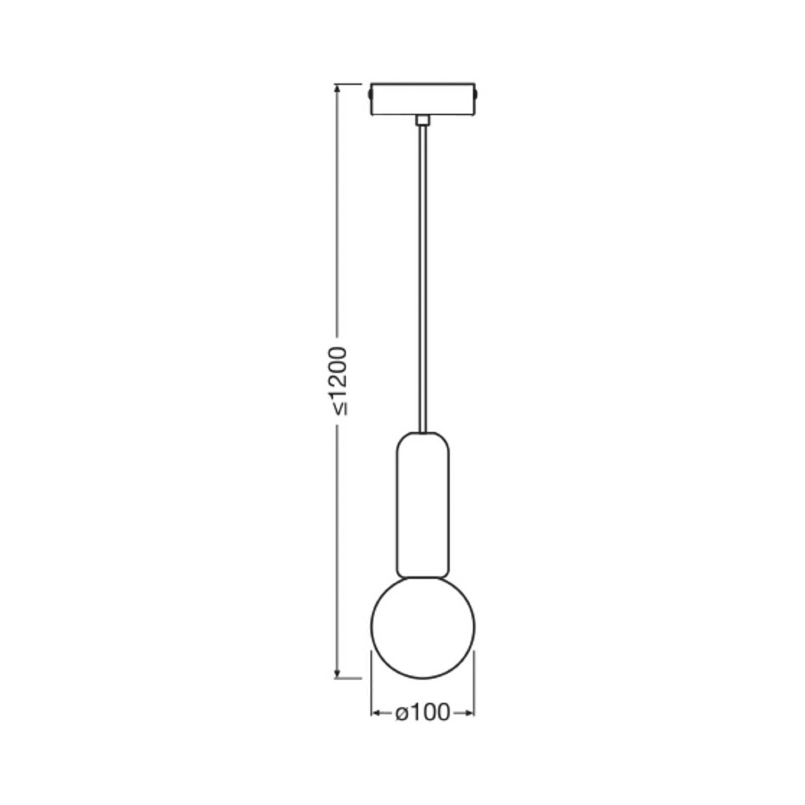 OSRAM Hängeleuchte Decor Concrete Mic, gelb, Beton, G9 günstig online kaufen