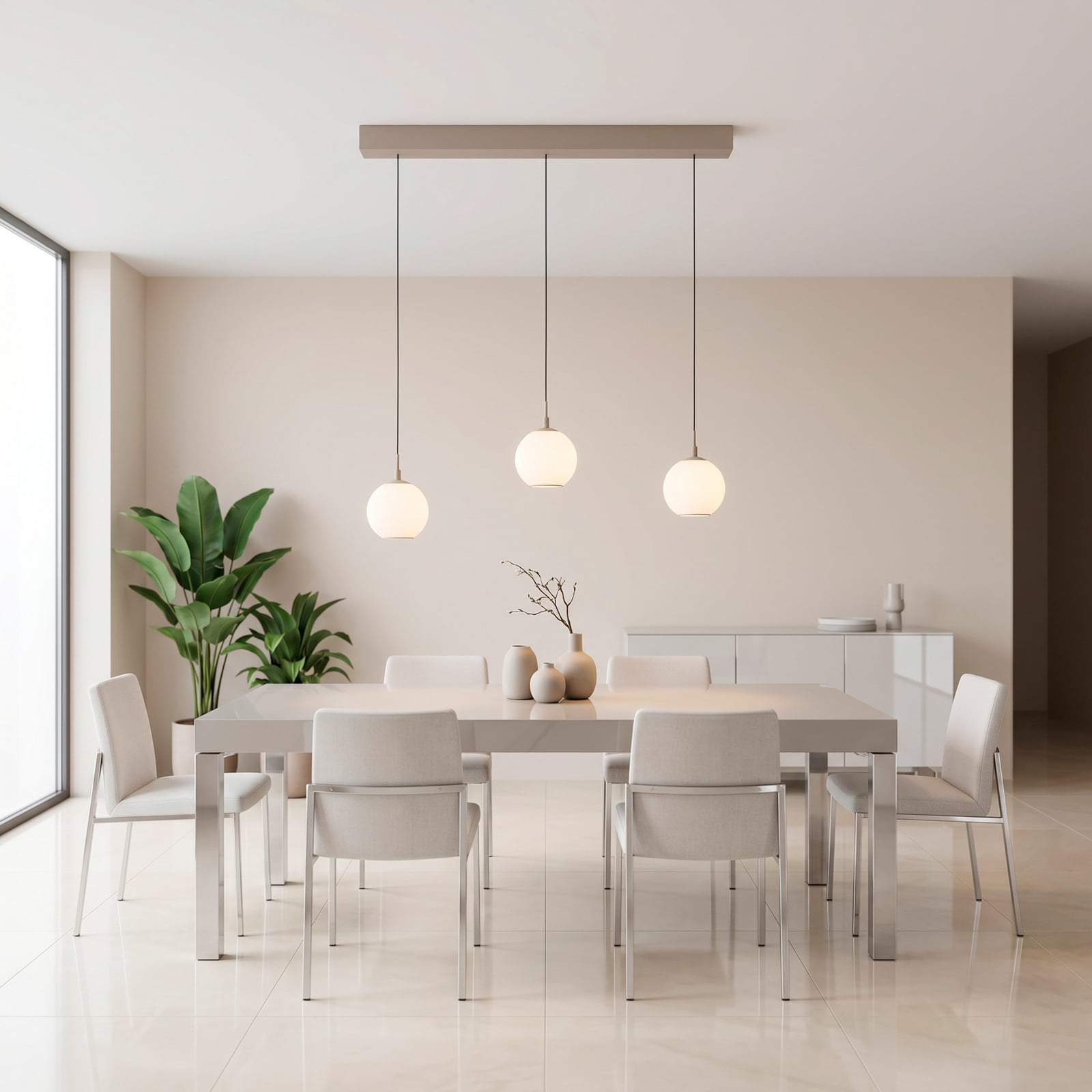 LED piekaramā lampa „Sandora“, smilškrāsā, garums 90 cm, stikls, 3 spuldzes. LED piekaramā lampa „Sandora“, smilškrāsā, garums 90 cm, stikls, 3 spuldzes.