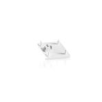 Ivela end cap for LKM quadro, white