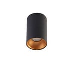 Vinja Ceiling Lamp Black/Gold - Arcchio