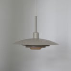 Markslöjd Κρεμαστή λάμπα Piny, μπεζ, Ø 35 cm, μέταλλο, E27
