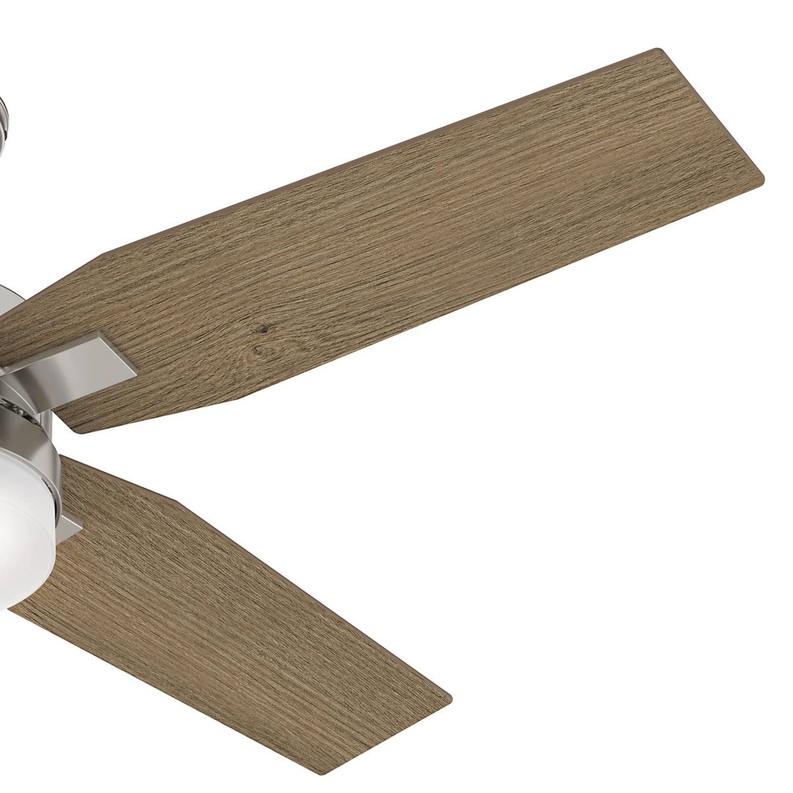 Hunter Mercado Deckenventilator eiche/nickel günstig online kaufen