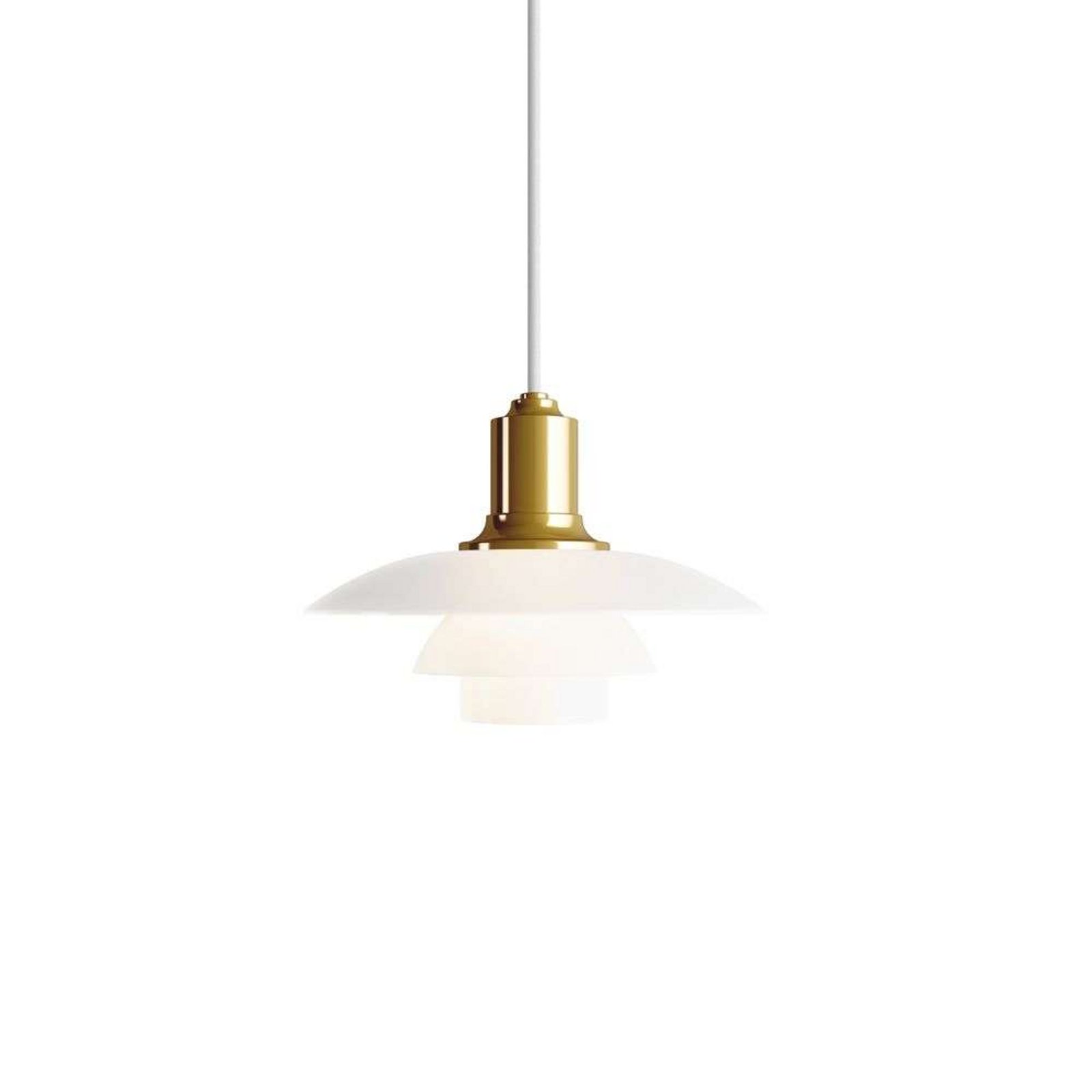 PH 2/1 Pendant Brass - Louis Poulsen