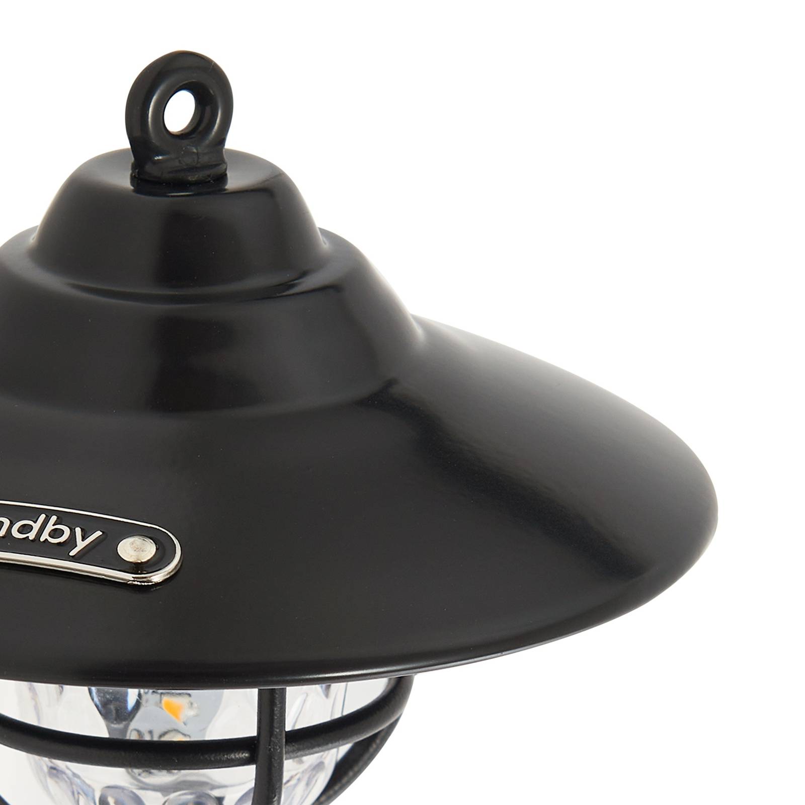 Lampa zewnętrzna LED Lindby Ketil, czarna, szpikulec uziemiający, bateria