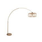 Vloerlamp Sparkled Light brons/bruin, 240 cm, hout