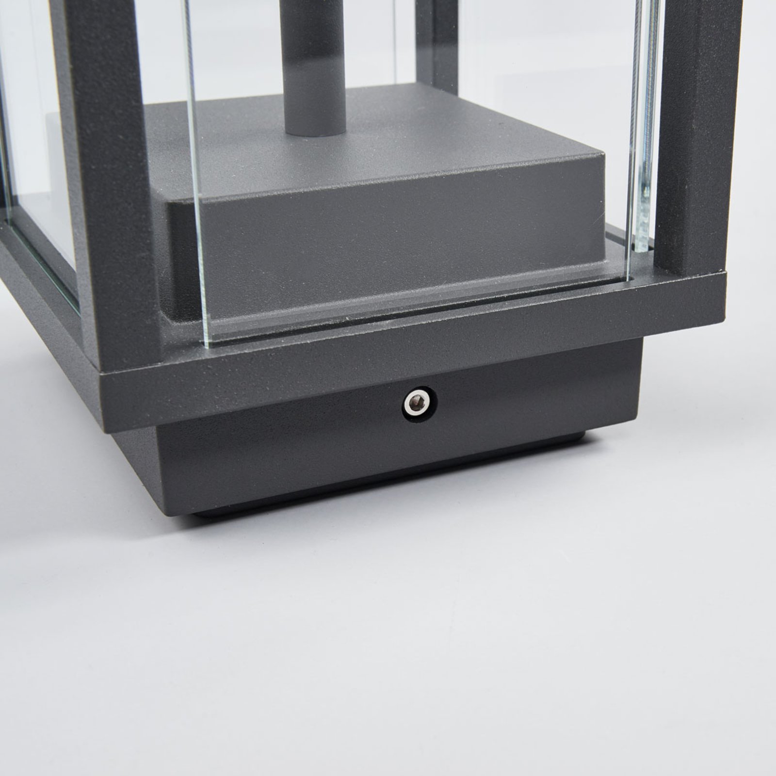 Annalea Außen Gartenleuchte H50 Dark Grey/Clear - Lucande