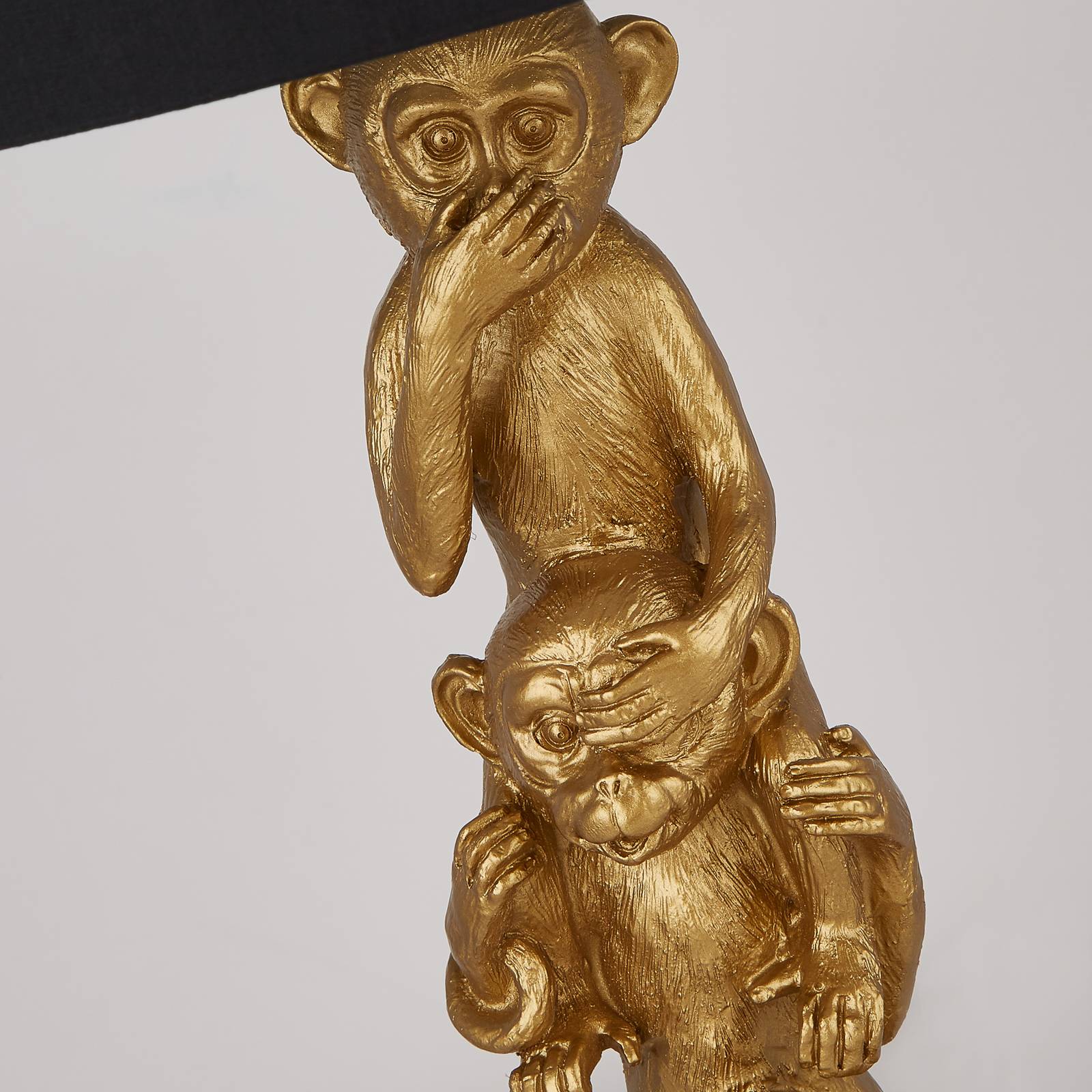 Searchlight Bordlampe av tekstil Three Wise Monkeys