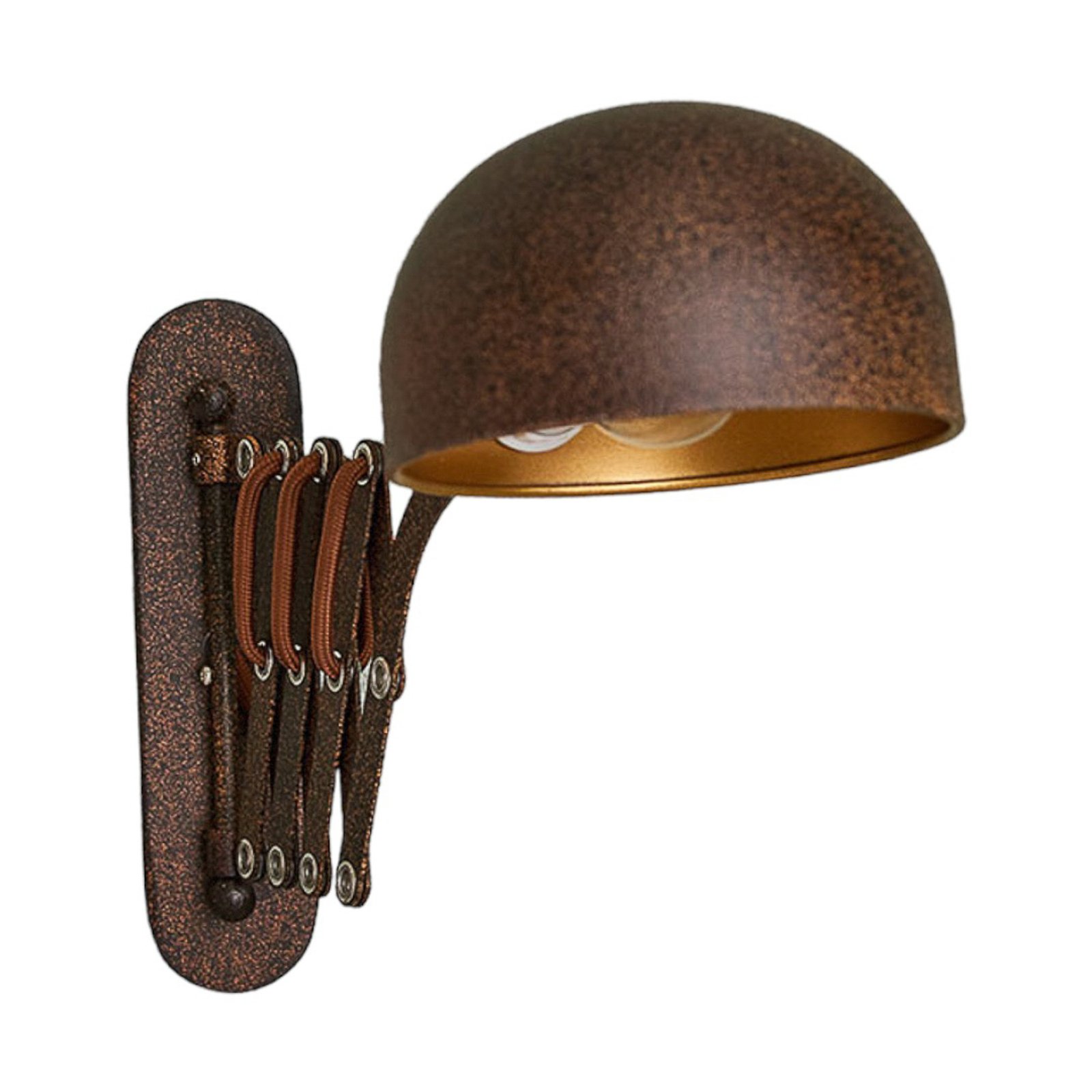 Curtis Nástěnné Svítidlo Rust - Lindby