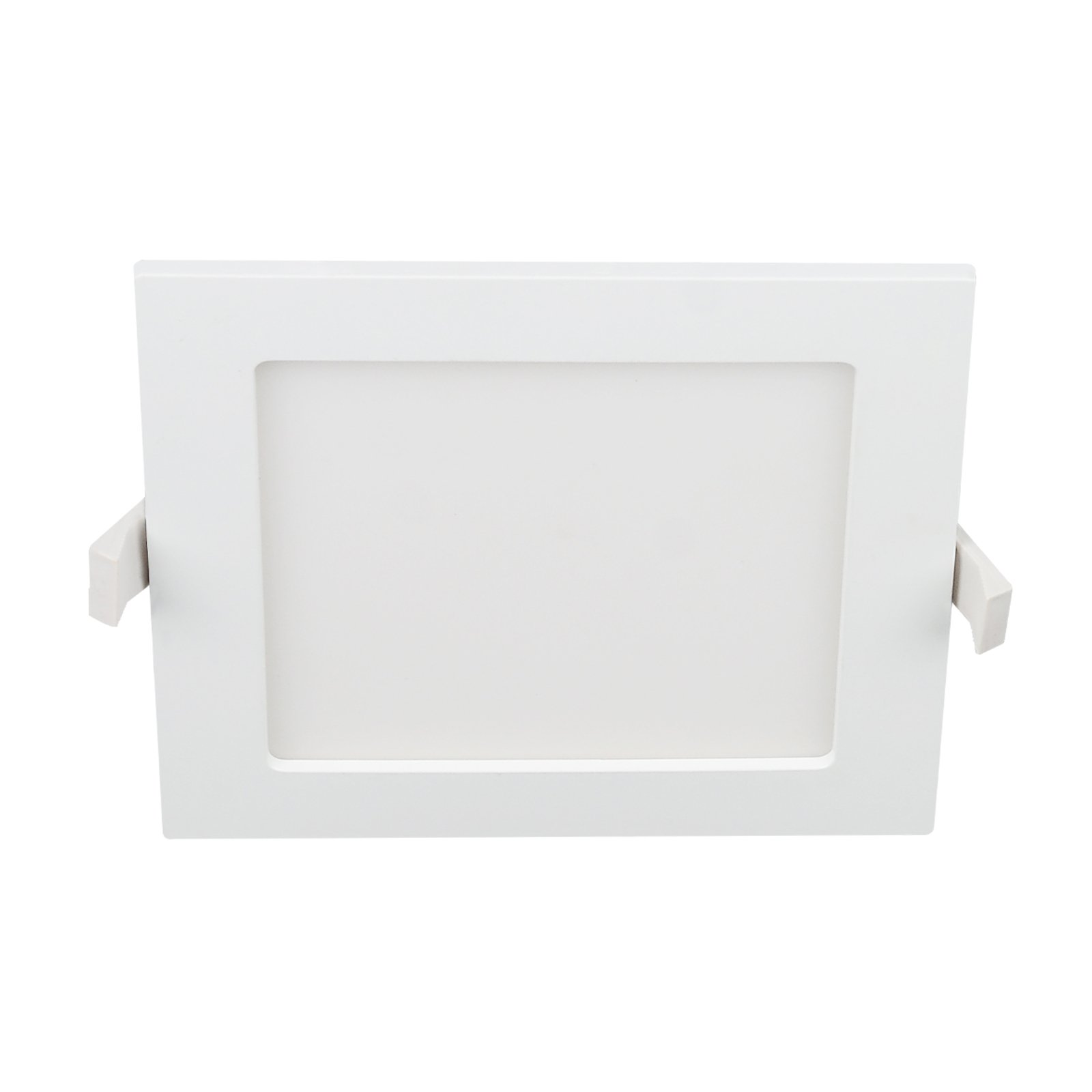 Prios LED recessed light Helina, white, IP44, dimmable