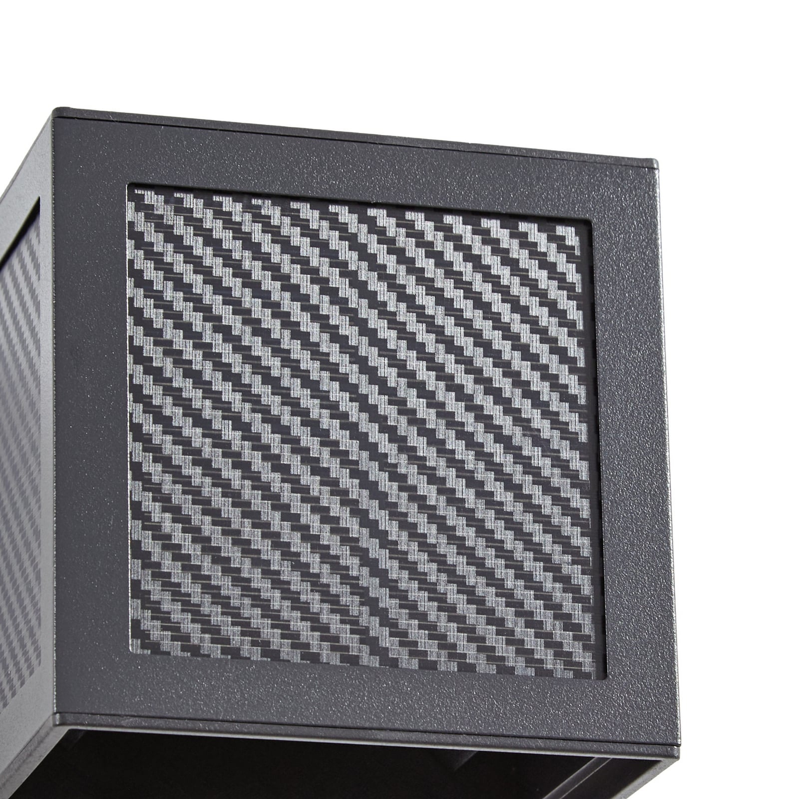 Applique murale solaire à LED Avvin, avec capteur, 10 x 10 cm, noire, IP65 -