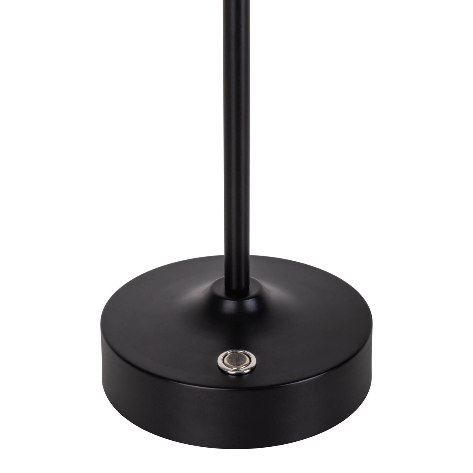 LED table lamp Pina black 27.8 cm metal/glass Touch