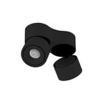 Rotari LED Spot monté en surface 2x8,9W Noir - Arcchio