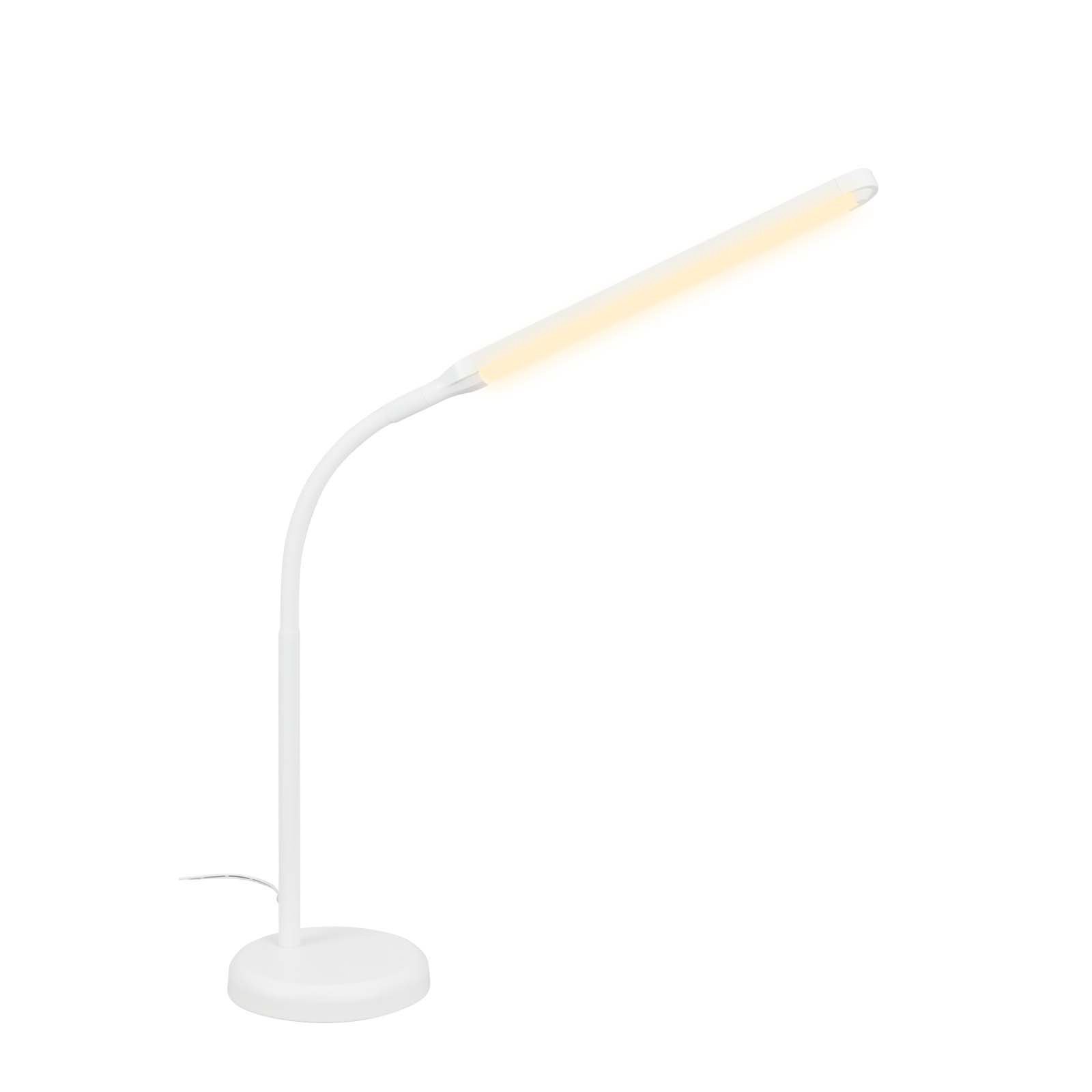 Pivaz LED-bordlampe, touch-dæmper, hvid
