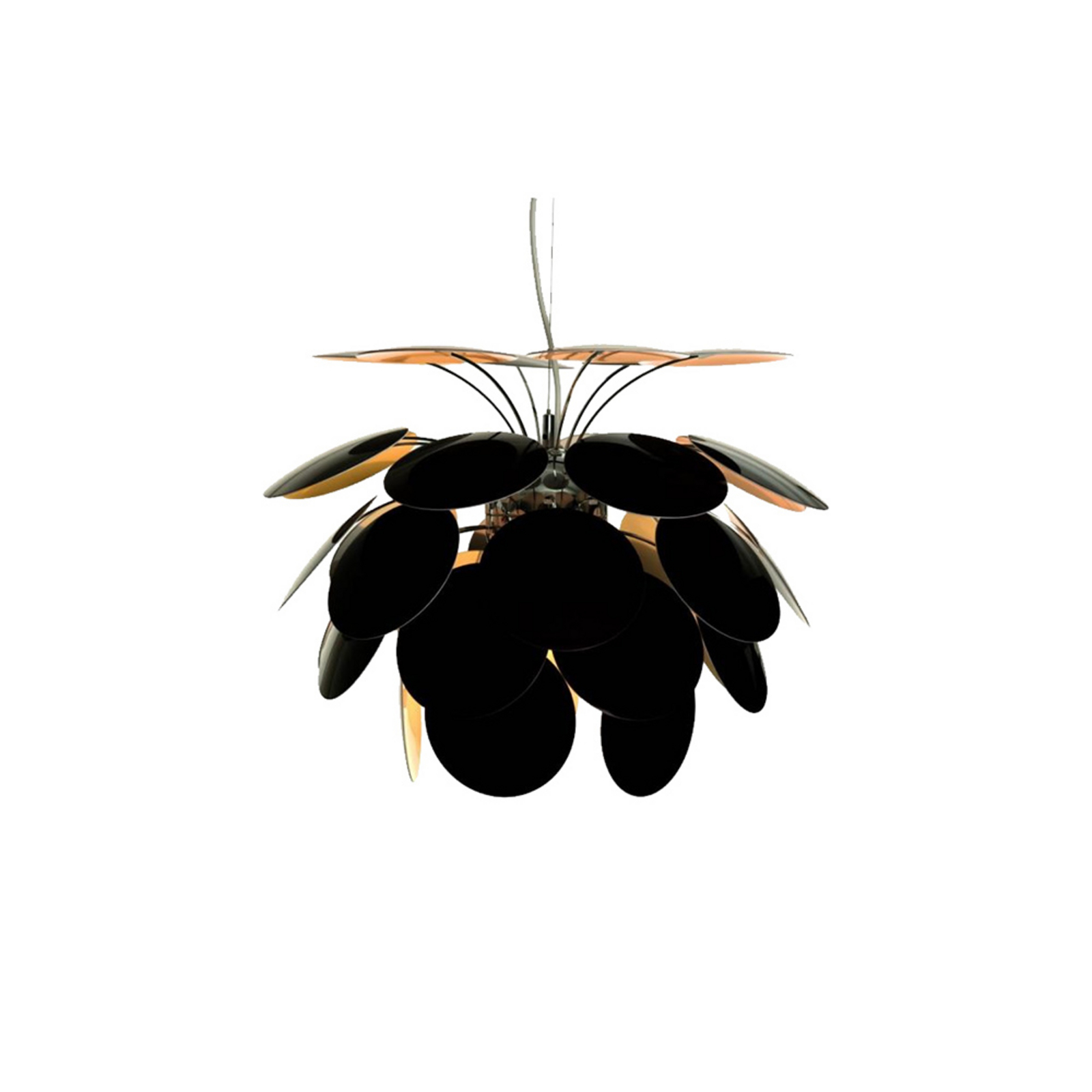 Discoco Suspension Ø35 Noir/Or - Marset