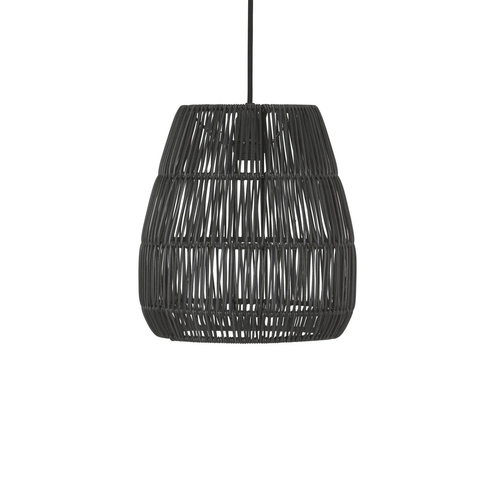 PR Home outdoor hanging light Saigon, black, Ø 28 cm, UK