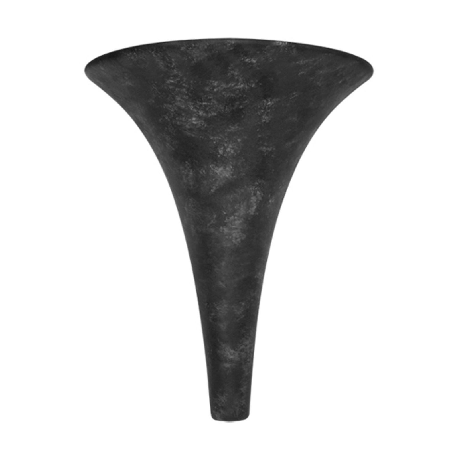 Pferdekaemper Aparte Aeolus wall light, anthracite, for Living / Dining Room, ceramic, E14, 60 W, energy efficiency: A++, W: 26 cm, H: 30 cm