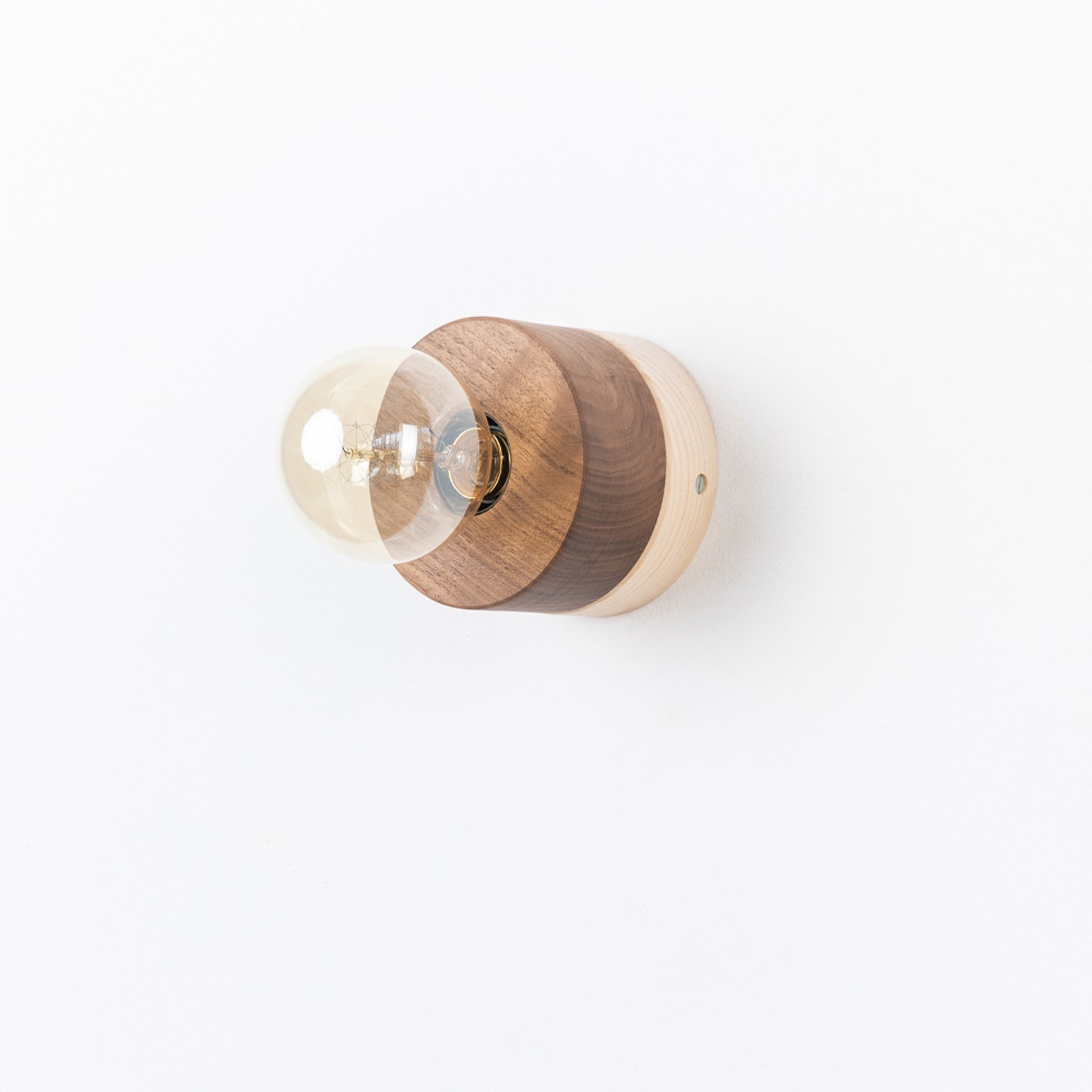 ALMUT 0239 Wall lamp, sustainable, made of walnut wood