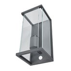 Annalea Buiten Wandlamp IP54 w/Sensor Dark Grey - Lucande