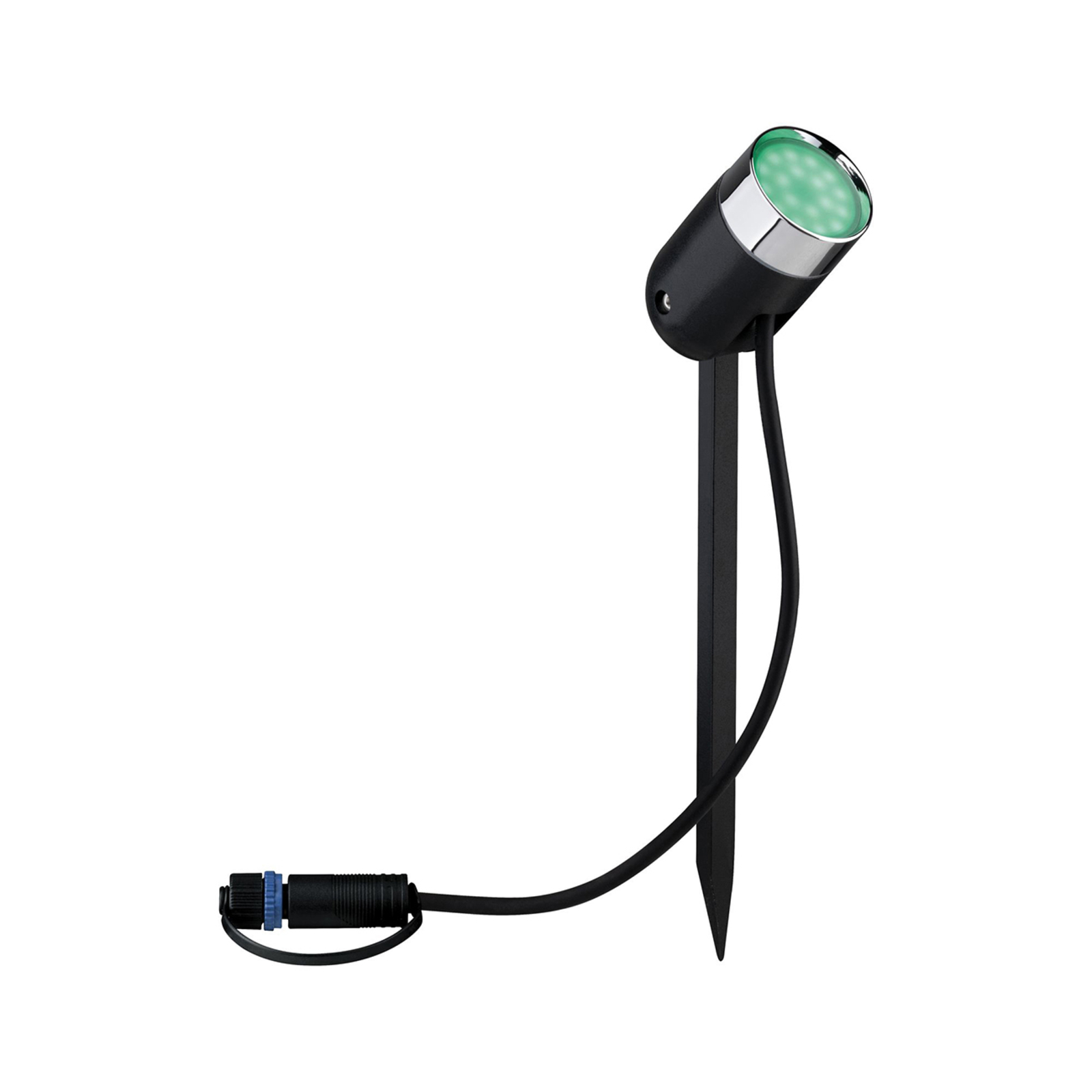 Plug & Shine 3 LED Tuinlamp Smart Home ZigBee 3.0 Pike IP65 RGBW+ Anthracite