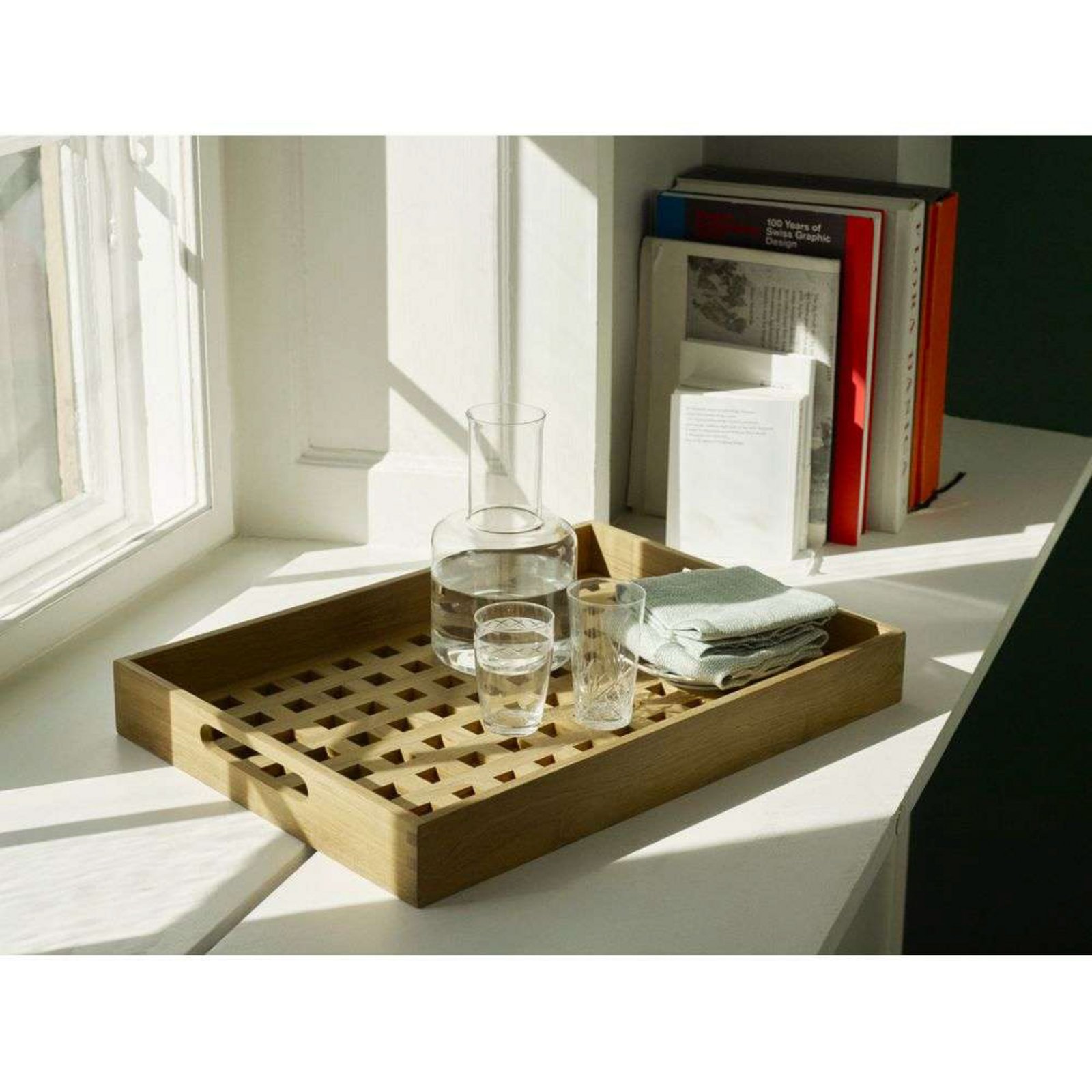 Fionia Tray 52x36 Teak - Skagerak by Fritz Hansen