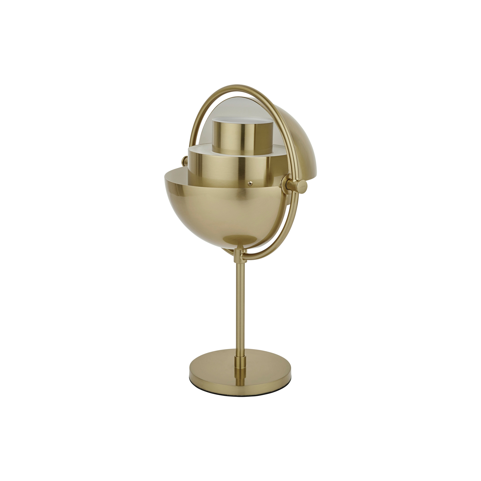 GUBI Multi-Lite rechargeable table lamp height 30 cm brass/brass