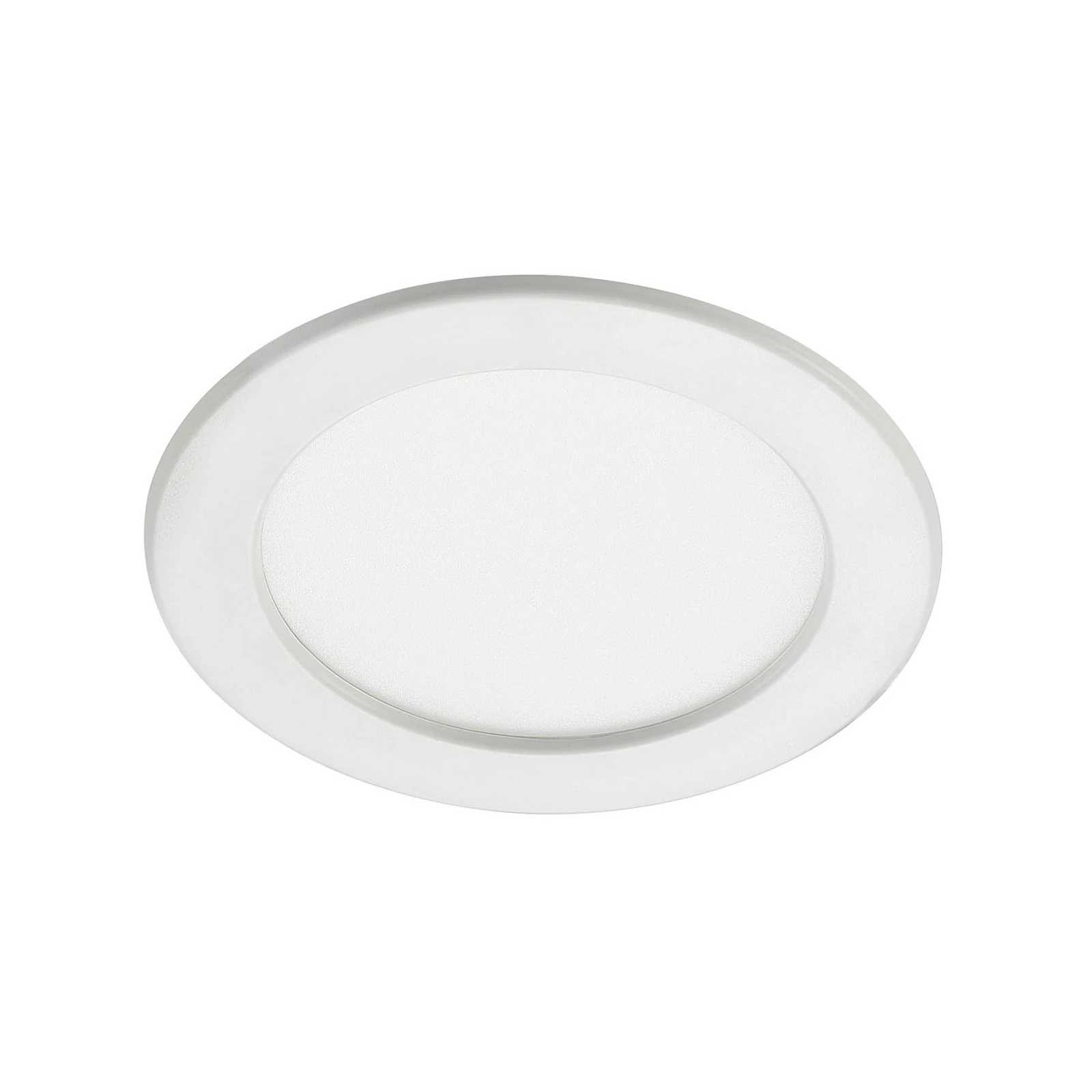 Prios LED süllyesztett lámpa Cadance, fehér, 17 cm, CCT, IP44