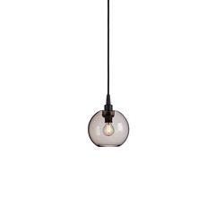 Gloria Suspension Ø160 Black/Smoked - Belid