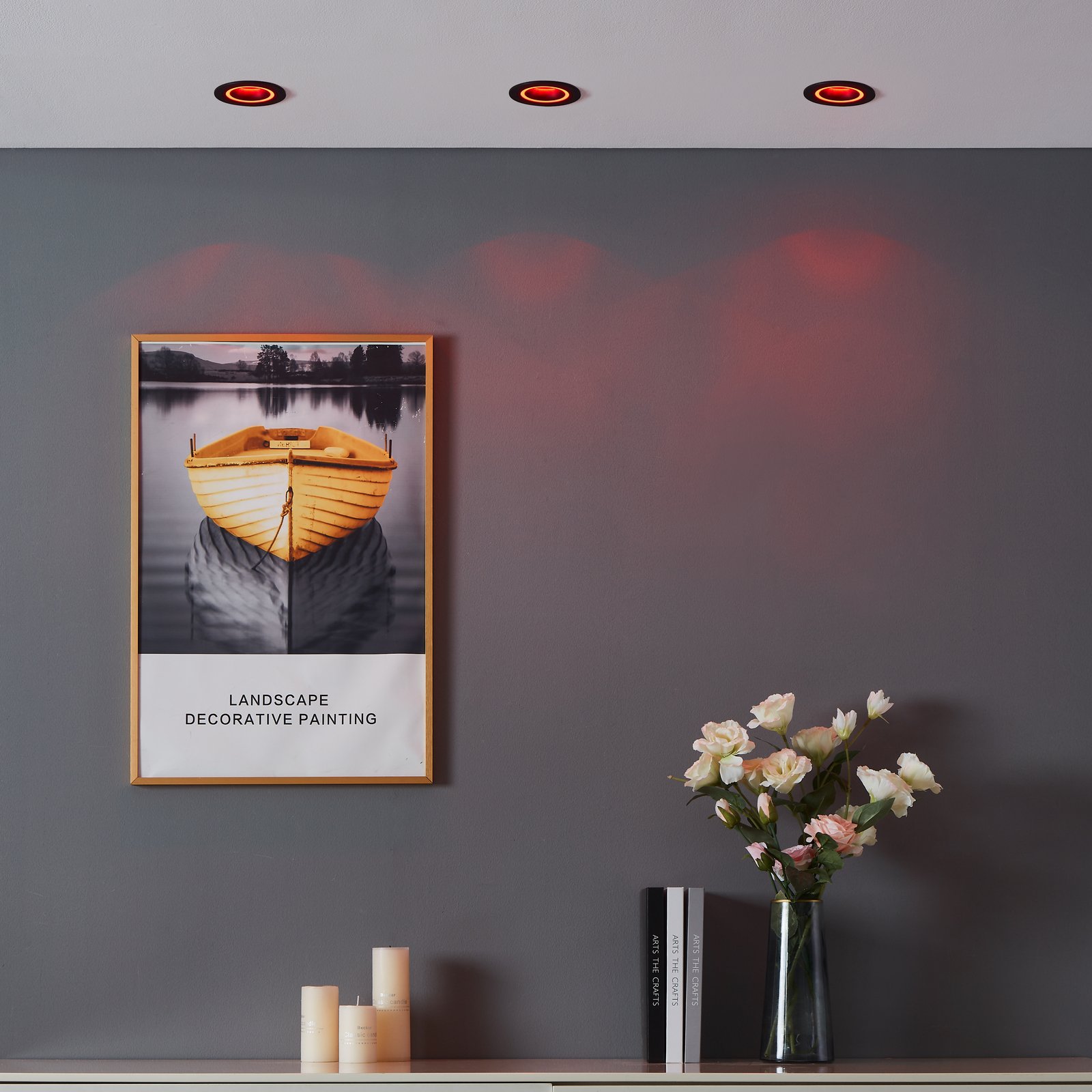 EGLO connect Smart-LED-Leuchte Carosso-Z, Ø 9cm, schwarz