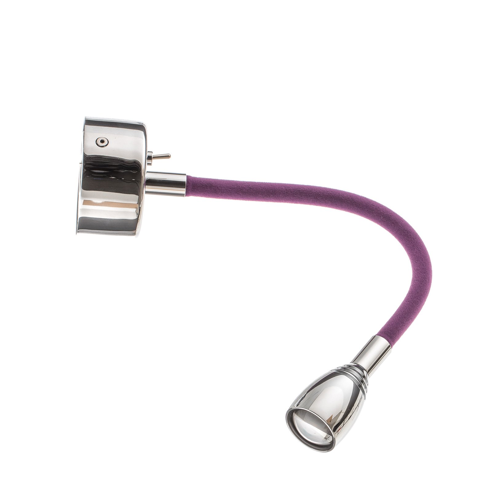 Baulmann 64.361 LED-Wandlampe Flexarm samt violett