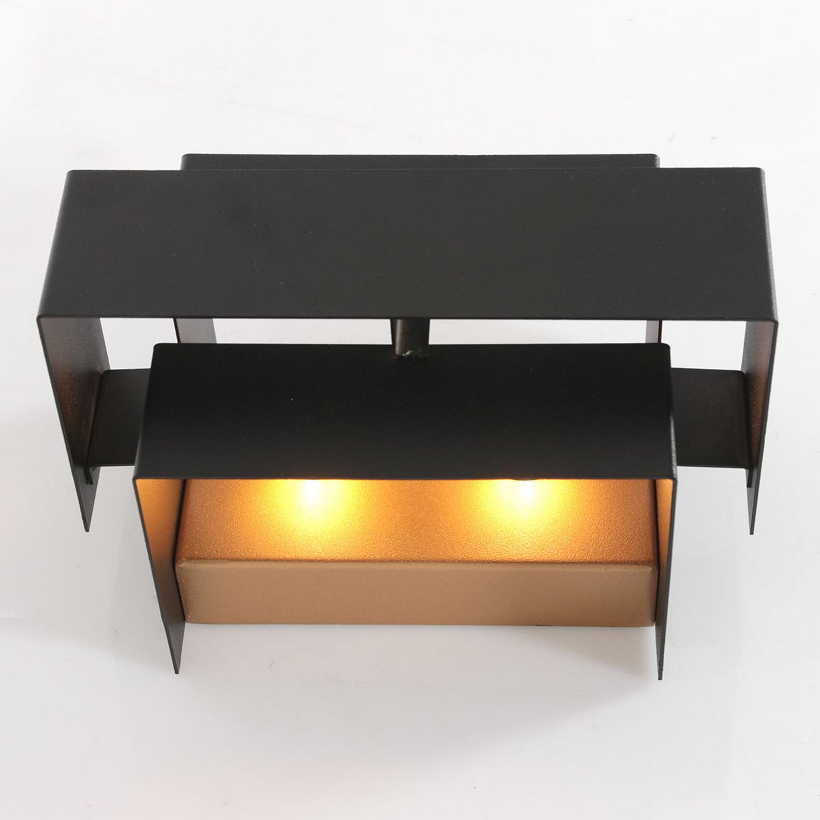 LED-Wandleuchte Muro 3368, schwarz, up/down, G9, 2.700 K