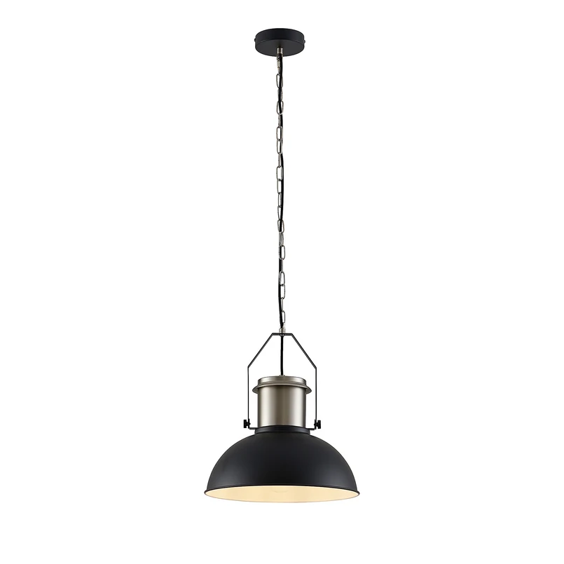 Lindby - Freitjof Suspension Black/Nickel