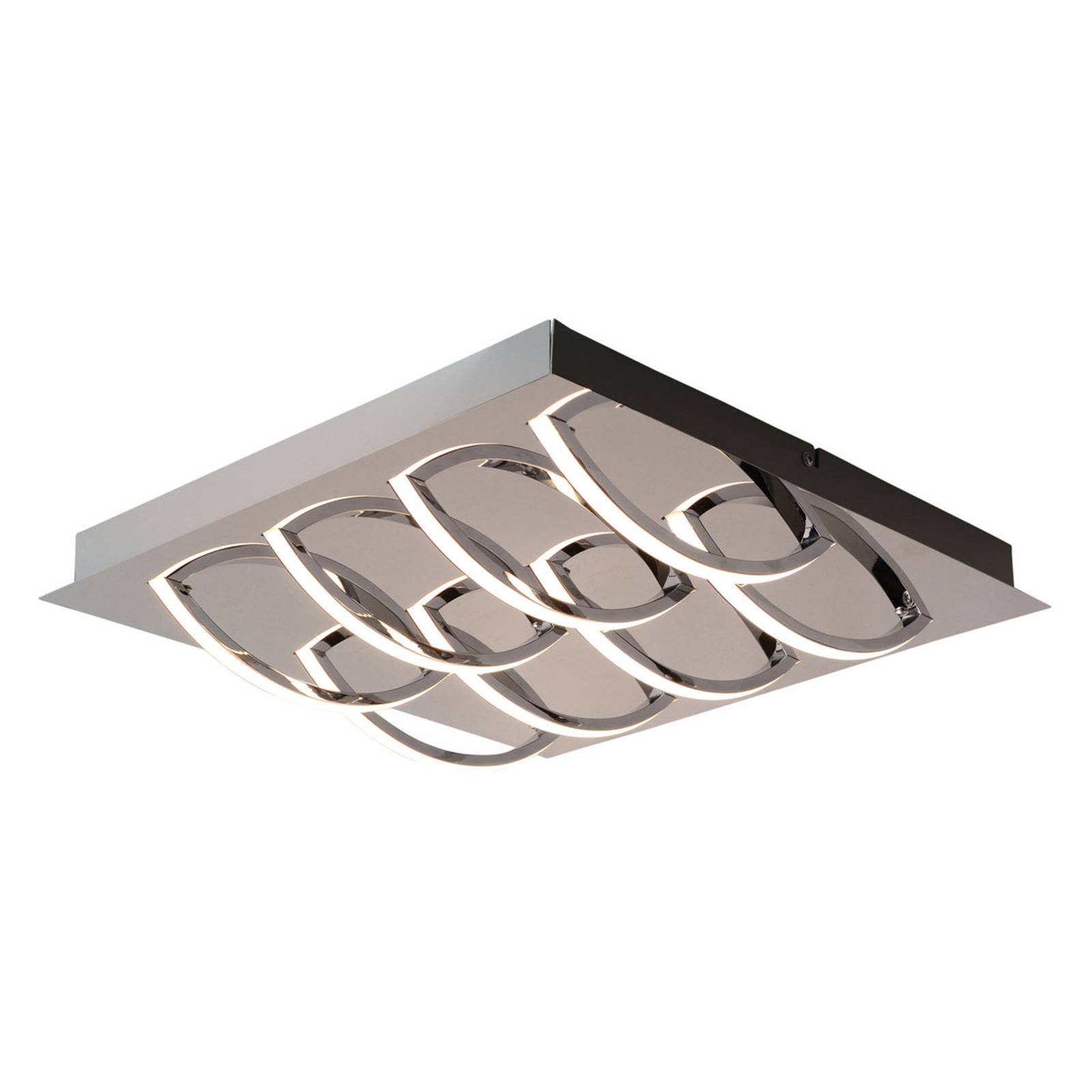 Näve Leuchten LED Deckenleuchte Manchester (Farbe chrome)