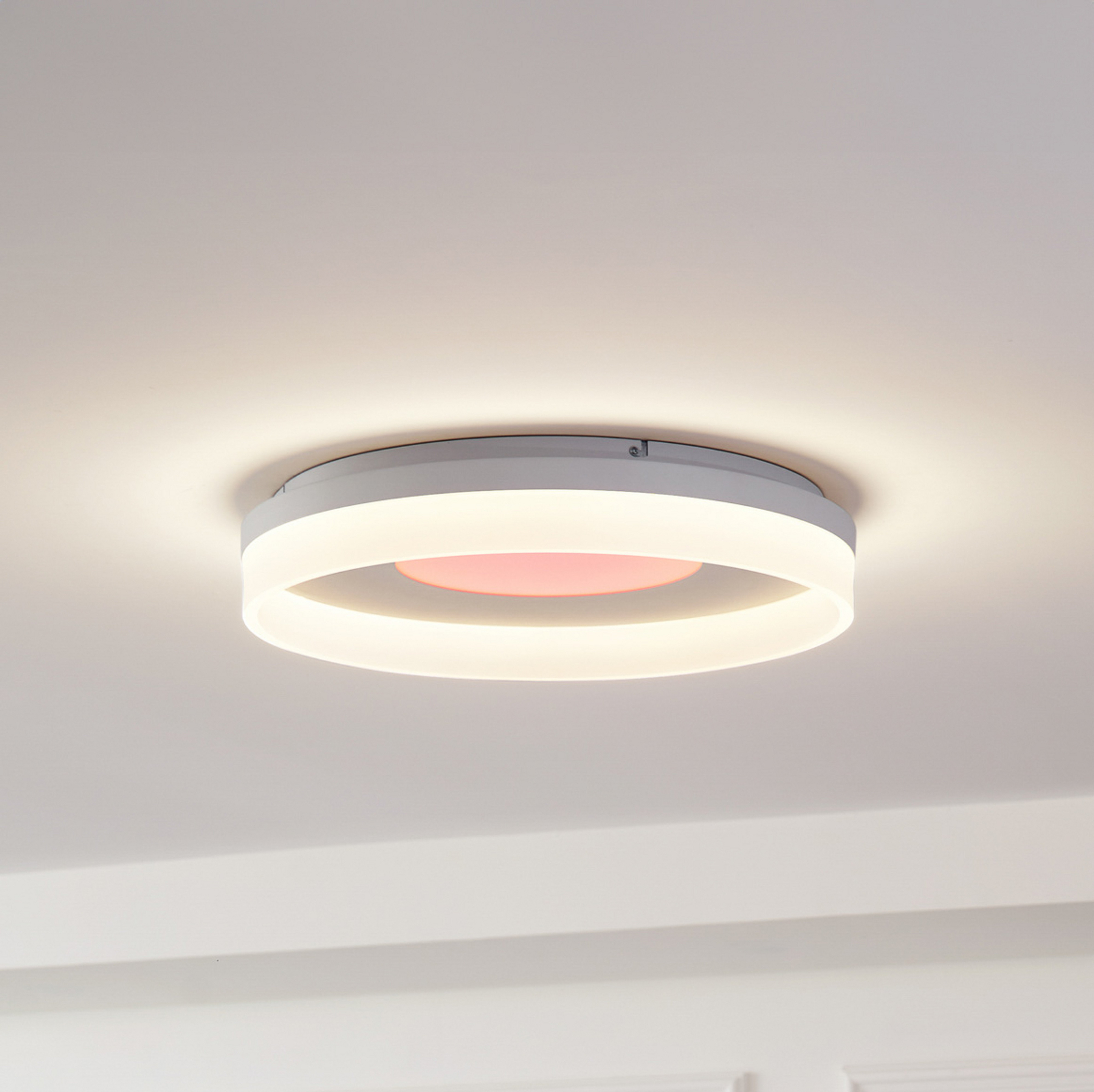 Lucande Inteligentna lampa sufitowa LED Squillo biała Tuya RGBW CCT