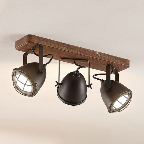 Lindby Adeon LED plafondlamp, 3-lamps
