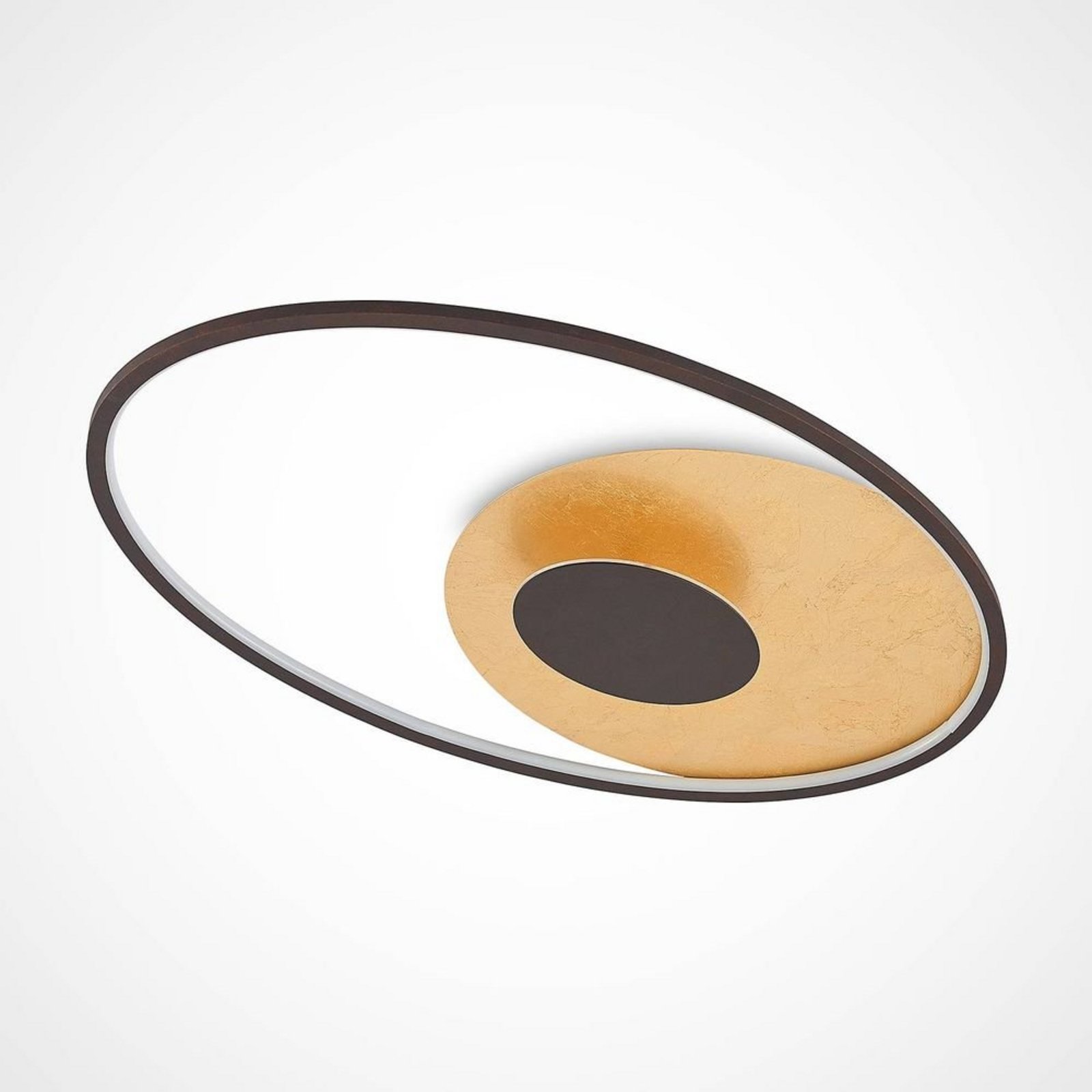 Feival LED Stropna lampa L73 Rust/ Zlato - Lindby